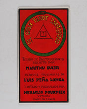 Load image into Gallery viewer, Le Grand Tarot Ésotérique ou « El Gran Tarot Esoterico ». Heraclio Fournier. Spain. 1976.