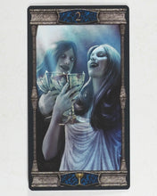 Load image into Gallery viewer, Vampires Tarot of the Eternal Night Kit. Corsi, Davide; Moore, Barbara; Lo Scarabeo. 9780738719337.