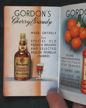 Load image into Gallery viewer, Recipes for Cocktails and other mixed Drinks. Tanqueray, Gordon & Co. Ltd. London. Circa 1950.
