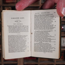 Load image into Gallery viewer, Paradise Lost; a Poem in Twelve Books. >>Jones's Diamond Classics series<< Milton, John. Publication Date: 1829 CONDITION: VERY GOOD