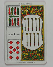 Load image into Gallery viewer, Tarocco Egiziano Bietti tarot deck. Marcia Perry. Enoil Gavat & Giorgio Tavaglione. Italian. Treviso, Italy. 1983.