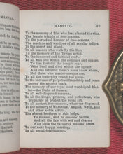 Load image into Gallery viewer, Social and Convivial Toast-Master and Compendium of Sentiment. McGuire, Frederic. Nelson Street, London. 1865.