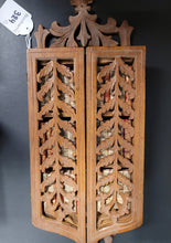 Load image into Gallery viewer, Forty Shakespeare Miniatures contained in an art nouveau gated hanging wooden bookcase. Glasgow, David Bryce and Son, and New York, Frederick A. Stokes Company, 1915 (MCMIV). Edited by 1. Talford Blair