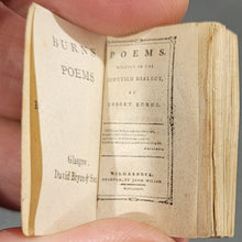 Load image into Gallery viewer, Robert Burns. Poems Chiefly in the Scottish Dialect c1899