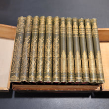 Load image into Gallery viewer, Sir Walter Scott & Robert Burns Poems: each in Six Volumes -Twelve Volumes in Total. C 1895.