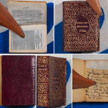 Load image into Gallery viewer, Holy Bible Containing The Old And New Testaments: Translated Out Of The Original Tongues, 1901. >>MINIATURE BOOK<<