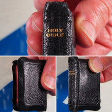 Load image into Gallery viewer, Holy Bible containing the Old and New Testaments.>>MINIATURE BOOK<< [MINIATURE COMPLETE HOLY BIBLE with SHAKESPEARE FAMILY RECORDS. Publication Date: 1919 Condition: Very Good.
