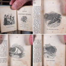 Load image into Gallery viewer, Little Robinson Crusoe. Defoe, Daniel. >>MINIATURE CLASSIC FROM 1844<< Publication Date: 1844 CONDITION: VERY GOOD
