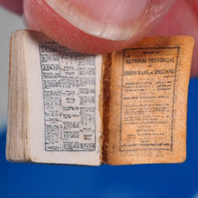 Load image into Gallery viewer, ABC or Alphabetical Railway Guide. >>RARE MICRO-MINIATURE RAILWAY TIMETABLE<< Publication Date: 1929 CONDITION: GOOD