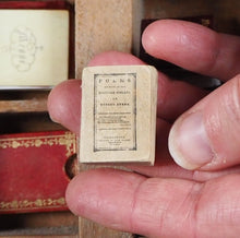 Load image into Gallery viewer, Burns, Robert. Poems chiefly in Scottish dialect. Kilmarnock, Printed by John Wilson, 1796. >>RARE MINIATURE CLASSIC<< Publication Date: 1899 CONDITION: VERY GOOD