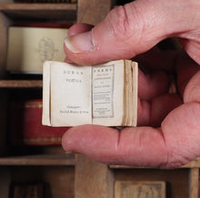 Load image into Gallery viewer, Burns, Robert. Poems chiefly in Scottish dialect. Kilmarnock, Printed by John Wilson, 1796. >>RARE MINIATURE CLASSIC<< Publication Date: 1899 CONDITION: VERY GOOD