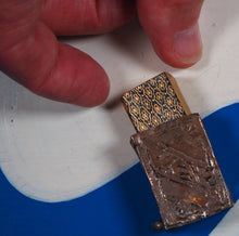 Load image into Gallery viewer, MINIATURE KORAN or QUR'AN, IN ARABIC, IN SILVER CASE. Publication Date: c.1890 Condition: Very Good. >>MINIATURE BOOK<<