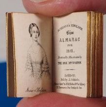 Load image into Gallery viewer, English Bijou Almanac for 1841. A. Schloss. Publication Date: 1840 Condition: Very Good. >>MINIATURE BOOK<<