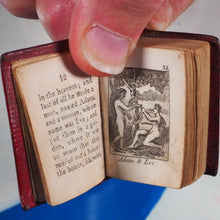 Load image into Gallery viewer, Bible in Miniature or a Concise History of both Testaments. John Harris. London. Circa 1806. >>HUGELY INFLUENTIAL RARE THUMB BIBLE<<