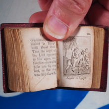 Load image into Gallery viewer, Bible in Miniature or a Concise History of both Testaments. John Harris. London. Circa 1806. >>HUGELY INFLUENTIAL RARE THUMB BIBLE<<