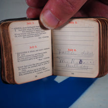 Load image into Gallery viewer, Royal Bijou Birthday Book. A Selection from the Poetical Works of Shakespeare, Wordsworth, Hood, Tennyson, Moore, Burns, Cowper, Scott, Goldsmith, Hemans, Byron, Milton. Publication Date:circa 1900. >>MINIATURE BOOK<<