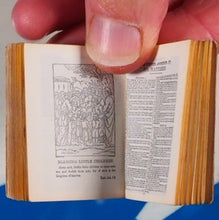 Load image into Gallery viewer, Holy Bible Containing The Old And New Testaments: Translated Out Of The Original Tongues >>MINIATURE BOOK<< Publication Date: 1901