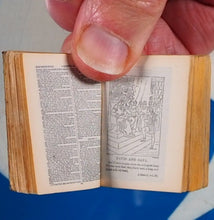 Load image into Gallery viewer, Holy Bible Containing The Old And New Testaments: Translated Out Of The Original Tongues >>MINIATURE BOOK<< Publication Date: 1901