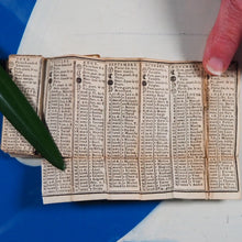 Load image into Gallery viewer, Demoraine Almanac 1811 >>MINIATURE BOOK WITH DE-LUXE BINDING<< Publication Date: 1810 CONDITION: VERY GOOD