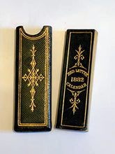 Load image into Gallery viewer, De La Rue's Improved Red Letter Calendar, Finger Shape. >>MINIATURE BOOK<<