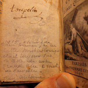 De Imitatione Christi libri quatuor. [Imitation of Christ]   >>MINIATURE PRAYER-BOOK<< [Thomas a Kempis]. Publication Date: 1697 CONDITION: VERY GOOD