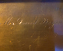 Load image into Gallery viewer, Personal printing plate of Mr David Bryce. [Glasgow]. Circa 1885.
