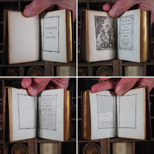 Load image into Gallery viewer, De Officiis ad Marcum filium. &gt;&gt;NOTABLE MINIATURE BOOK &lt;&lt; Cicero, Marcus Tullius. Publication Date: 1773 CONDITION: VERY GOOD
