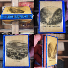 Load image into Gallery viewer, Rills from the river of life : the Christian&#39;s closet book : containing a text of scripture and a brief commentary for every day in the year. &gt;&gt;MINIATURE BOOK&lt;&lt;. Publication Date: 1872 CONDITION: VERY GOOD
