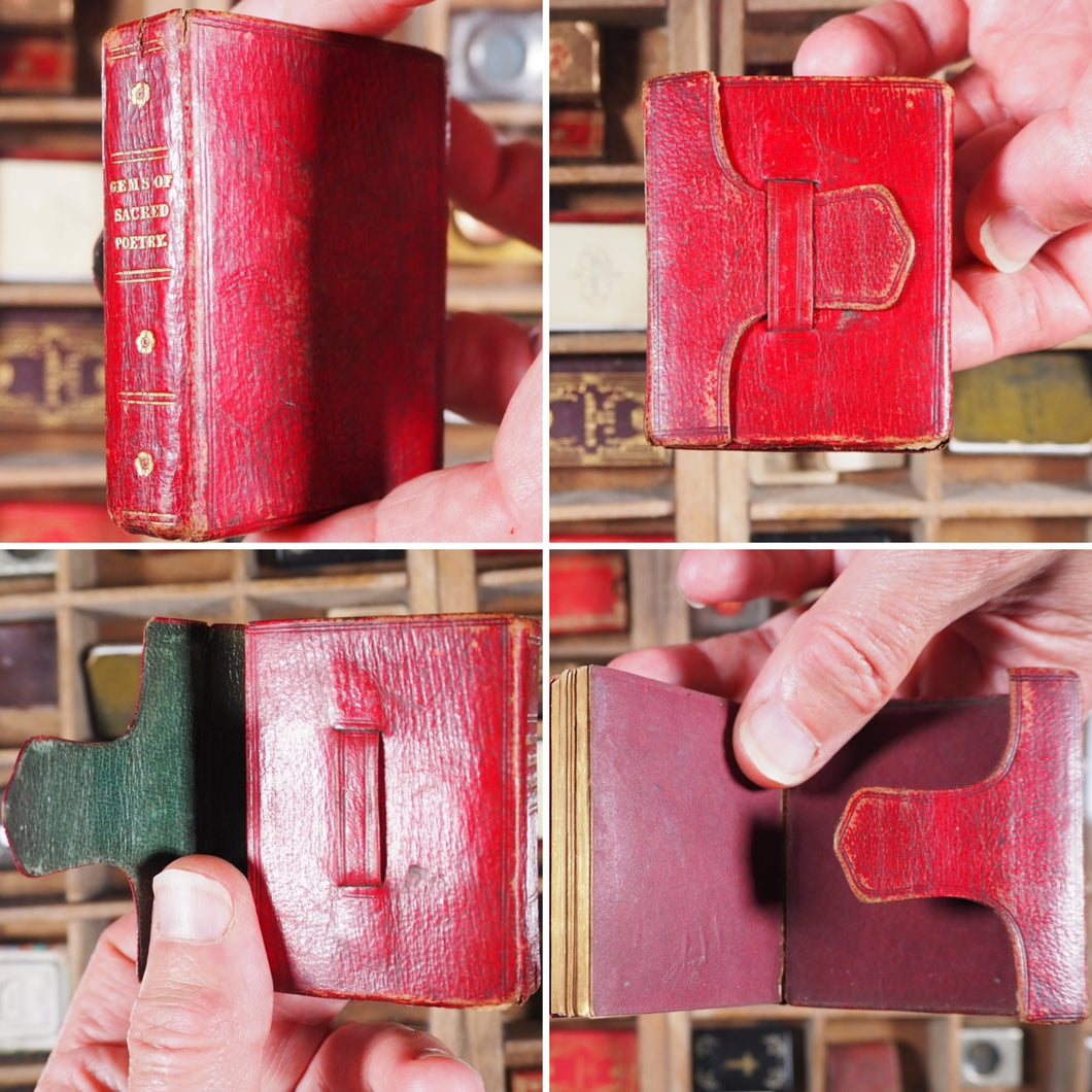 Gems of Sacred Poetry. >>CHISWICK PRESS MINIATURE DEVOTIONAL<< Publication Date: 1840 CONDITION: VERY GOOD