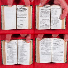 Load image into Gallery viewer, Le Desire des Francais, Etrennes Militaires et Historiques [MINIATURE FRENCH ALMANAC] Janet, C.P.L. [Compiler]. Publication Date: 1841 CONDITION: VERY GOOD
