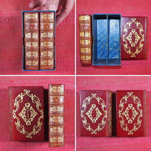 Poetical works of John Milton >>MINIATURE SIGNED BINDING<< Milton, John. Publication Date: 1840 CONDITION: VERY GOOD