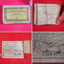 Load image into Gallery viewer, Stranger&#39;s Companion through London embellished with a new map beautifully engraved by Dowar. &gt;&gt;MINIATURE LONDON GUIDE AND MAP BOOK&lt;&lt; Bellchambers, Edmund. Publication Date: 1835 CONDITION: GOOD
