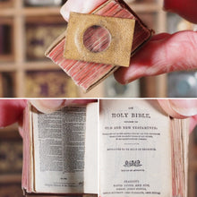 Load image into Gallery viewer, Allies Bible in Khaki, 1914. Holy Bible containing Old and New testaments. Translated out of the original tongues . by His Majesty&#39;s special Command. &gt;&gt;RARE BRYCE MINIATURE BIBLE&lt;&lt; Publication Date: 1914
