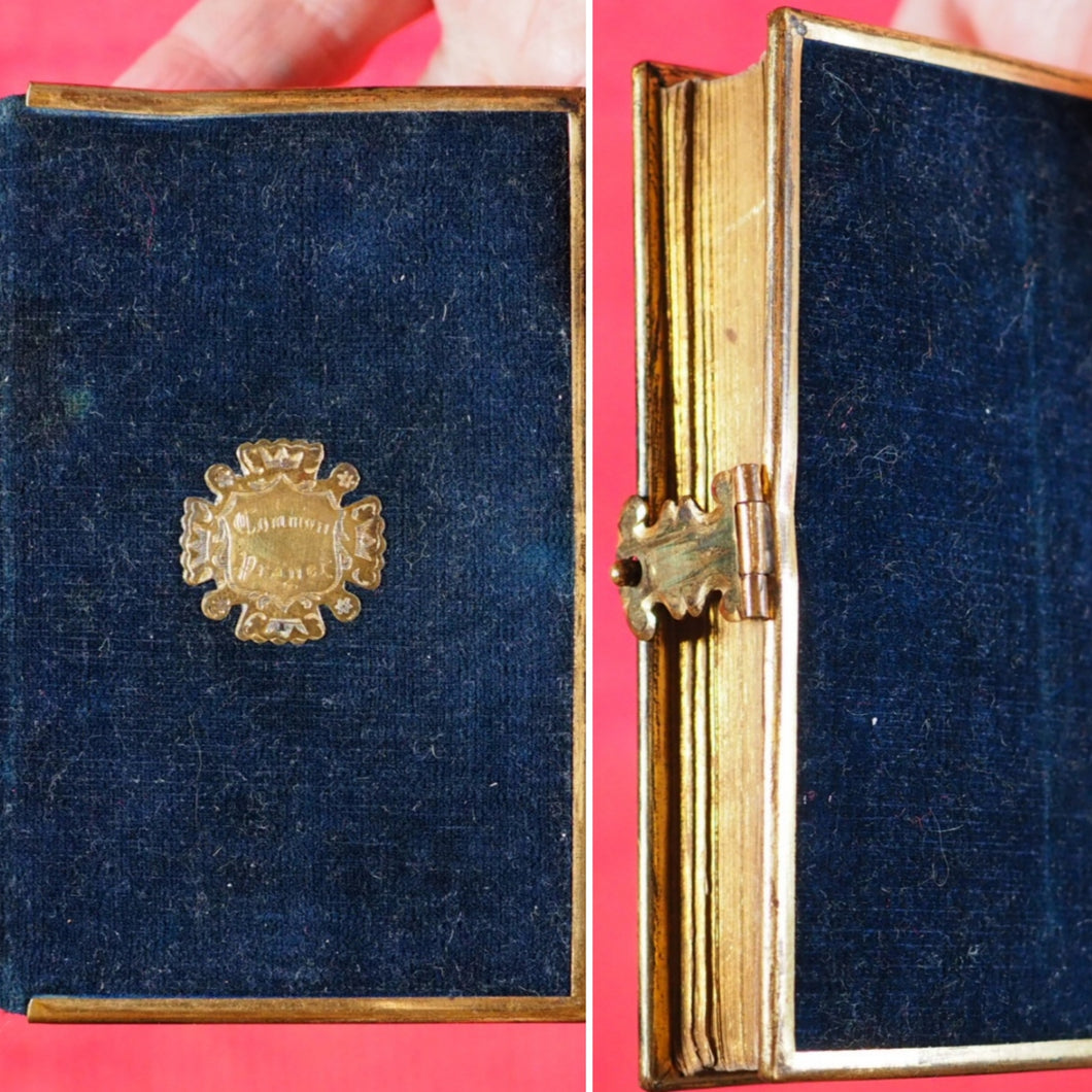 Book of Common Prayer and Administration of the Sacraments and other Rites and Ceremonies of the Church. Together with the Psalter or Psalms of David.>>MINIATURE PRAYER BOOK<< Church of England. 1857