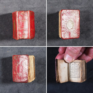 Bible in minuiture [sic] or a concise history of Old & new Testaments. Newbery, E. London. 1780.