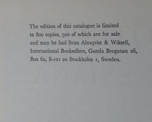 Load image into Gallery viewer, Bibliotheca Polynesiana. A catalogue of some of the books in the Polynesian collection formed by the late Bjarne Kroepelien and now in the Oslo University Library. RIETZ, ROLF DU [ED.]. Oslo, Privately Published by the heirs of Bjarne Kroepelien . 1969.
