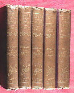 Lives of the Engineers. SMILES, Samuel. A new and revised edition. London: John Murray. 1874. >>OWNED AND SIGNED BY CHARLES DARWIN'S SON AND DESCENDANTS<<