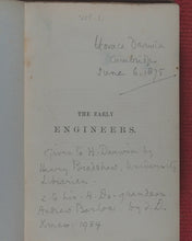 Load image into Gallery viewer, Lives of the Engineers. SMILES, Samuel. A new and revised edition. London: John Murray. 1874. &gt;&gt;OWNED AND SIGNED BY CHARLES DARWIN&#39;S SON AND DESCENDANTS&lt;&lt;
