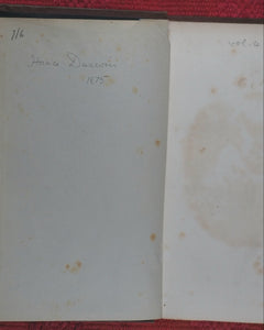 Lives of the Engineers. SMILES, Samuel. A new and revised edition. London: John Murray. 1874. >>OWNED AND SIGNED BY CHARLES DARWIN'S SON AND DESCENDANTS<<