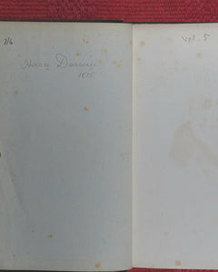 Lives of the Engineers. SMILES, Samuel. A new and revised edition. London: John Murray. 1874. >>OWNED AND SIGNED BY CHARLES DARWIN'S SON AND DESCENDANTS<<