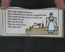Load image into Gallery viewer, House the Jack Built. A Traditional Nursery Rhyme illustrated by Jan Kellett. De Walden Press. Qualicum Beach, B.C. Canada. 2004. ISBN- 0973604107. Limited edition, number 6 of 40 copies signed by the illustrator.

