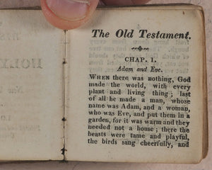 History of the Holy Bible and New Testament.