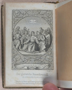 Paroissien Romain très complet. Approuvé par son émminence le Cardinal Meignan Archvêque de Tours. Mame et Fils, Alfred.Tours.1894. >>SET OF 4 MINIATURE FINE SIGNED BINDINGS<<