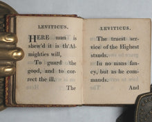 Load image into Gallery viewer, Thumb Bible. Verbum Sempiternum. Printed by F. Collins for T. Ilive at the Nag's Head, in Jewen-street Re-printed by W. Davy, [London]. 1818.
