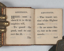 Load image into Gallery viewer, Thumb Bible. Verbum Sempiternum. Printed by F. Collins for T. Ilive at the Nag's Head, in Jewen-street Re-printed by W. Davy, [London]. 1818.
