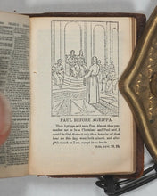 Load image into Gallery viewer, Holy Bible Containing the Old and New Testaments. Chained Bible and Lectern. Bryce, David &amp; Son. 1901.
