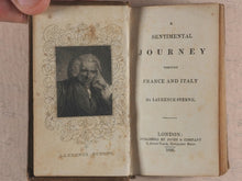 Load image into Gallery viewer, Sterne, Laurence [+] Dr. Samuel Johnson [+] Oliver Goldsmith. Sentimental Journey through France and Italy [+] Rasselas, a Tale [+] The Vicar of Wakefield. Jones &amp; Co. 3, Acton Place, Kingsland Road. London. 1826 [+] 1825 [+] 1825.
