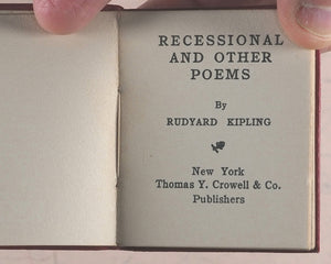 Miniature Series boxed set 10 finely bound miniature books. Oscar Wilde; Oliver Goldsmith; Thomas Gray; Edgar A. Poe; Rudyard Kipling; Omar Khayyam; John G. Whittier; Elizabeth B. Browning; Oliver Goldsmith; James R. Lowell. Thomas Y. Crowell Co. N.Y.1911