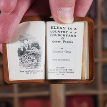 Load image into Gallery viewer, Elegy in a country church-yard &amp; other poems. &gt;&gt;MINIATURE ELEGY TO UNSUNG PAUPERS&lt;&lt; Gray, Thomas. Publication Date: 1904 CONDITION: VERY GOOD
