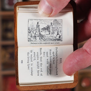 Elegy in a country church-yard & other poems. >>MINIATURE ELEGY TO UNSUNG PAUPERS<< Gray, Thomas. Publication Date: 1904 CONDITION: VERY GOOD